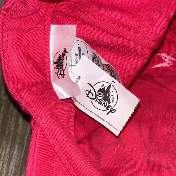 Disney YOUTH Pink Minnie Mouse Ears And Bow Baseball Cap Hat Walt Disney World - Picture 7 of 8